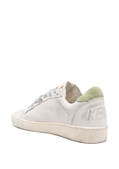 White, pink and green Ball Star sneakers Golden goose - women GOLDEN GOOSE | GWF00117F00681912164